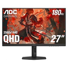 AOC Q27G4XN 27" Gaming Monitor 2K QHD 2560x1440 180Hz 1ms Height Adjustable