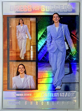 2025 Panini Caitlin Clark Chronicled #70 Dress For Success Holofoil (1)