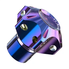 Motorcycle Key Head Cover Blue Cool Aluminium Alloy Head Key Tip Cover 