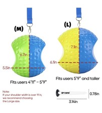 Golf Training Aid Ball for Impact Precision Consistent Swings - Master Body Co