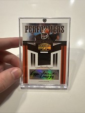 2006 Donruss Gridiron Gear Performers Ozzie Newsome Jersey Auto 05/10-#PR-9