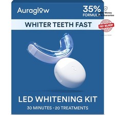 Professional Teeth Whitening Kit with LED Light - Whitens 10 Shades in 7 Days
