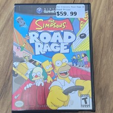 The Simpsons: Road Rage Nintendo GameCube NTSC-U/C T w/ Case Manual
