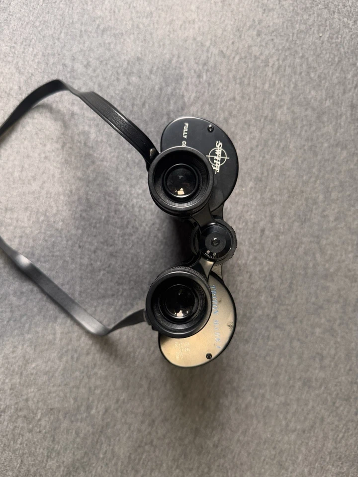 Vintage Swift Triton Mark 1 - 7x35 Modelo No. Binoculares 748 con estuche de cuero Foto 2 de 4