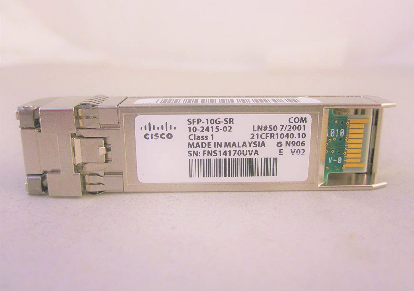 Cisco SFP-10G-SR=-RFB 10GBASE-SR SFP MODULE