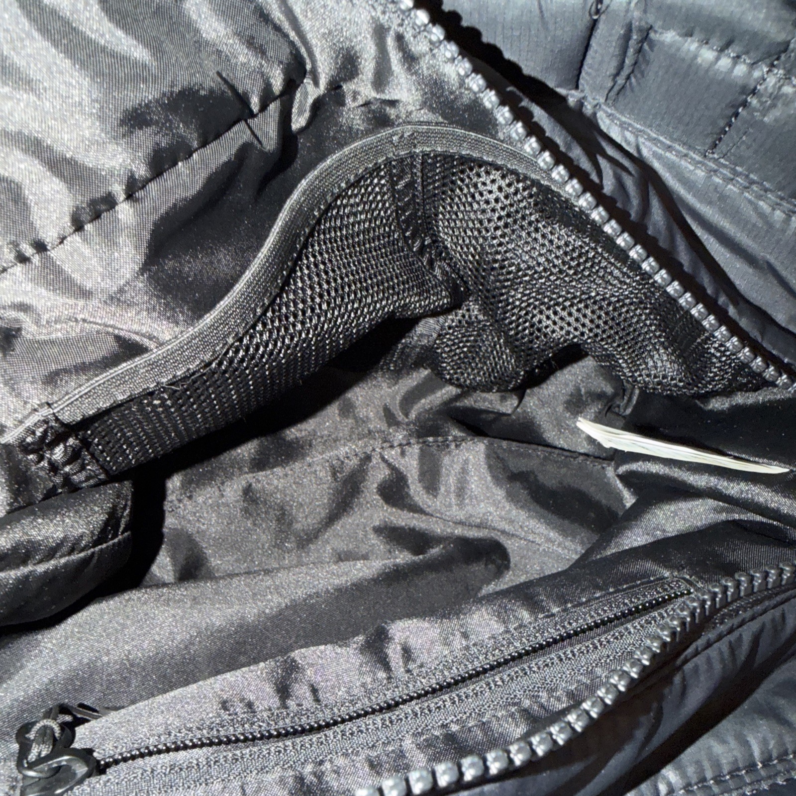 Lululemon Quilted Grid Solid Black Crossbody Bag … - image 12