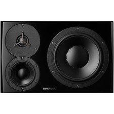 Dynaudio LYD 48 3-way Powered Studio Monitor Each - Black Left LN