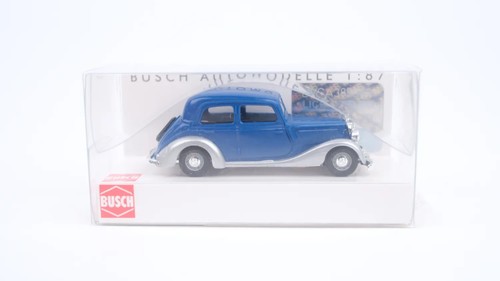 Busch H0 41430 Mercedes 170V Sedán Azul | Condition: Gebraucht
