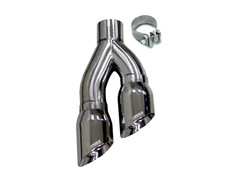 Corsa Universal Tip Kit - Twin 4.0 Side Swept Pro-series Tips 14031