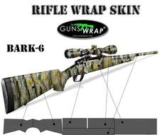 Camo Guns Wrap Skins Premium Vinyl Sticker Matte Rifle Pre-Cut BRK-6