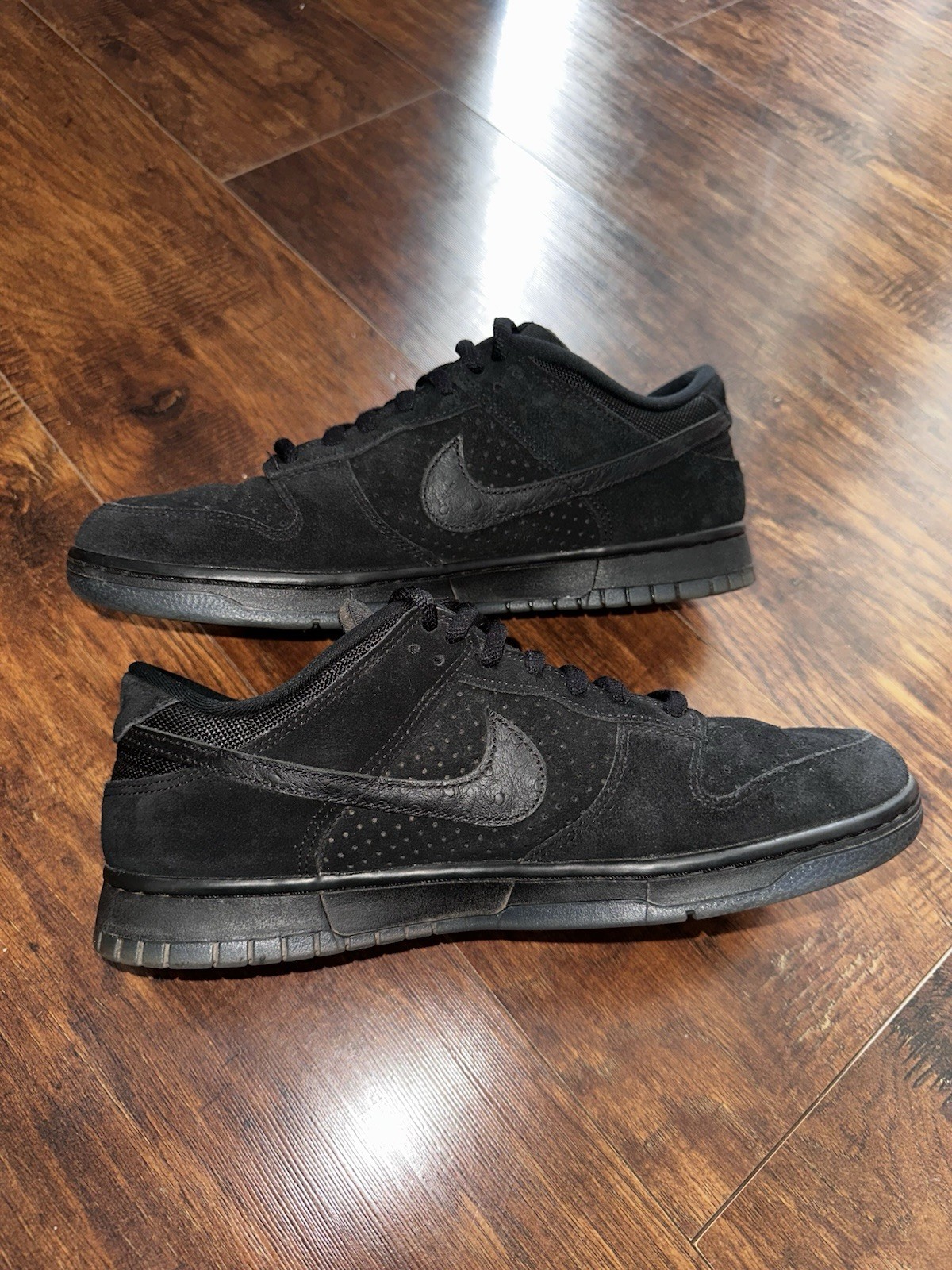 Nike Dunk Low x Undefeated Dunk vs AF1 2021 Size 11 Black image 4