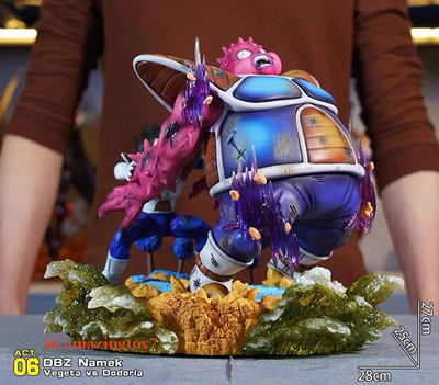 Jacksdo Studio Dragon Ball Namek Vegeta vs Dodoria Resin Mdoel