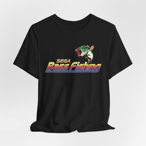 T-shirt manches courtes unisexe logo rétro Sega Bass Fishing Dreamcast années 2000 - Photo 5/109