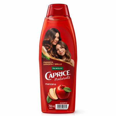 Palmolive Caprice Naturals Shampoo 760ml Apple Keratin Moisturizing Hair Care