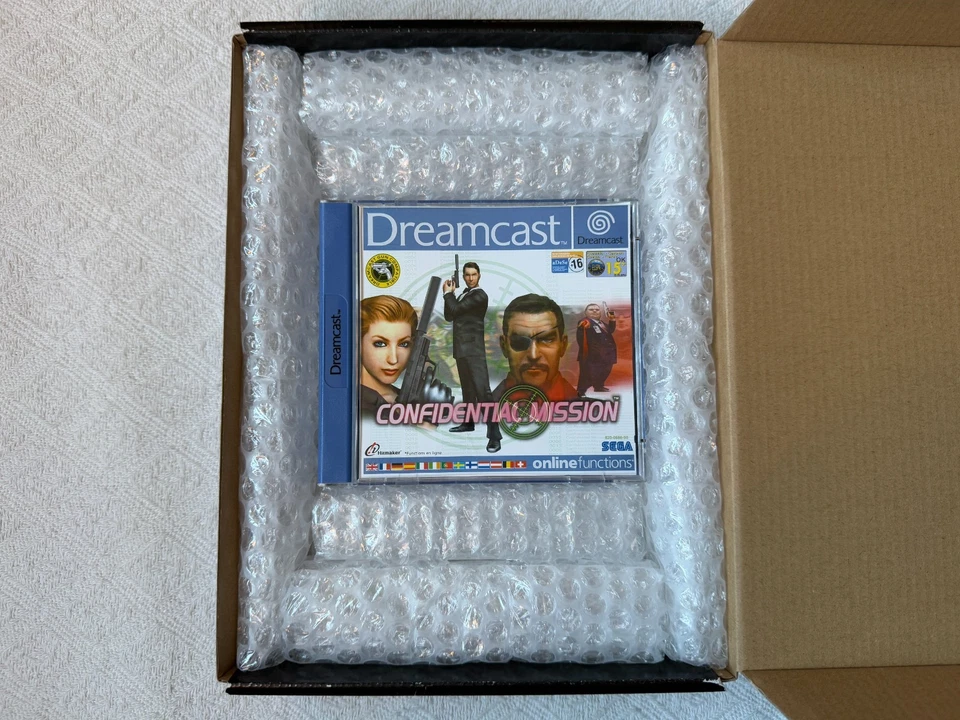 Confidential Mission Sega Dreamcast - UK PAL VGC CIB with Natural Disc - Tracked - Image 2 of 4