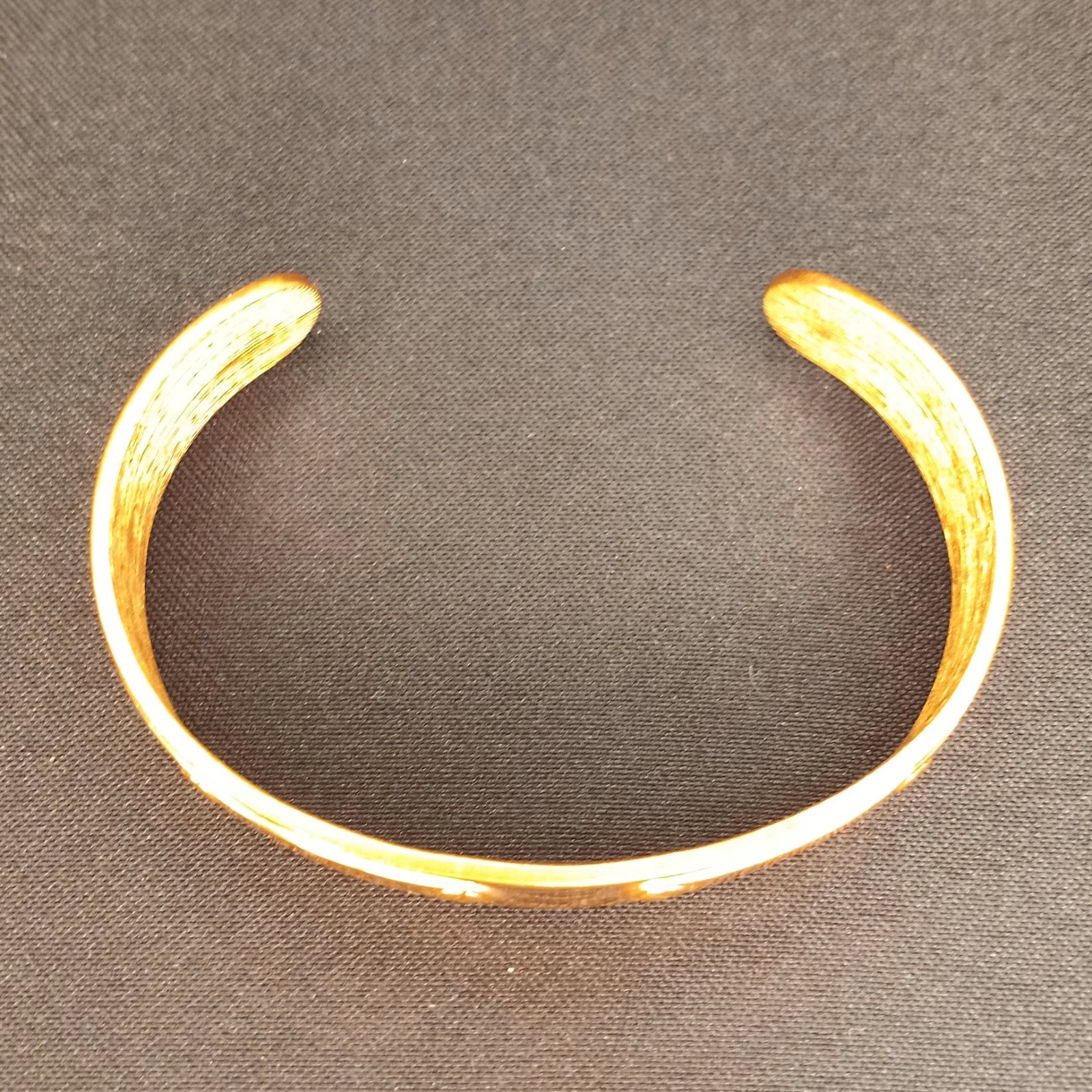 Vintage Estate Avon Solid Copper Cuff Bracelet Mo… - image 3