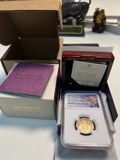 2022 Charles III Memorial Proof Gold Sovereign - PF70 First Releases - BOX + COA