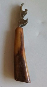 Vintage Mid-Century Bottle Opener With Bakelite Handle