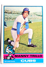 1976 Topps Baseball Set-Break #206 Manny Trillo Chicago Cubs Near Mint or Better