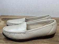 SAS Women  s Simplify Pearl Bone Tripad Leather Loafers Sz 8S Comfort Walking