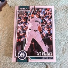 Topps 2026 Series 1 Cal Raleigh Seattle Mariners #140 Baseball Card