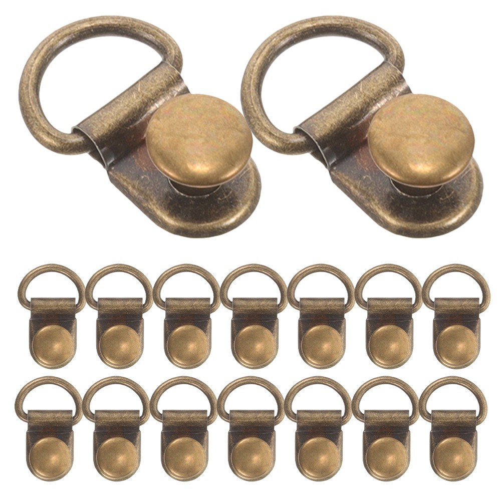 60 Pcs Shoe Accessories Eyelet Hooks for Boots Fasteners Footwear