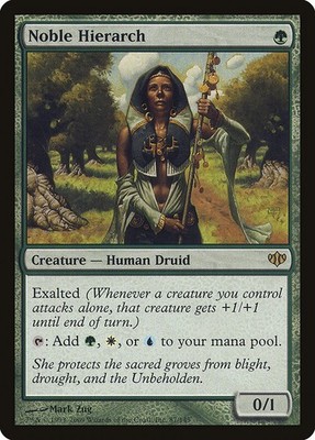 Noble Hierarch NonFoil Conflux 87 NM MTG