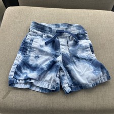 Cat And Jack Kids Tie Dye Drawstring Shorts Girl's Size S 6/7 