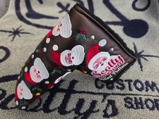 Scotty Cameron 2020 Dancing Santas Putter head cover blade Headcover???NOS