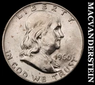 1960-D Franklin Half Dollar- Silver- Choice Gem Brilliant Uncirculated #J1689