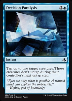 4x Decision Paralysis MTG Amonkhet NM Magic Regular