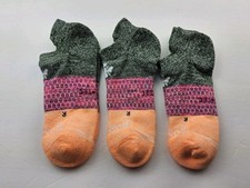 Bombas Hex-Tec Athletic Ankle Socks Lot Of 3 Pairs Size M