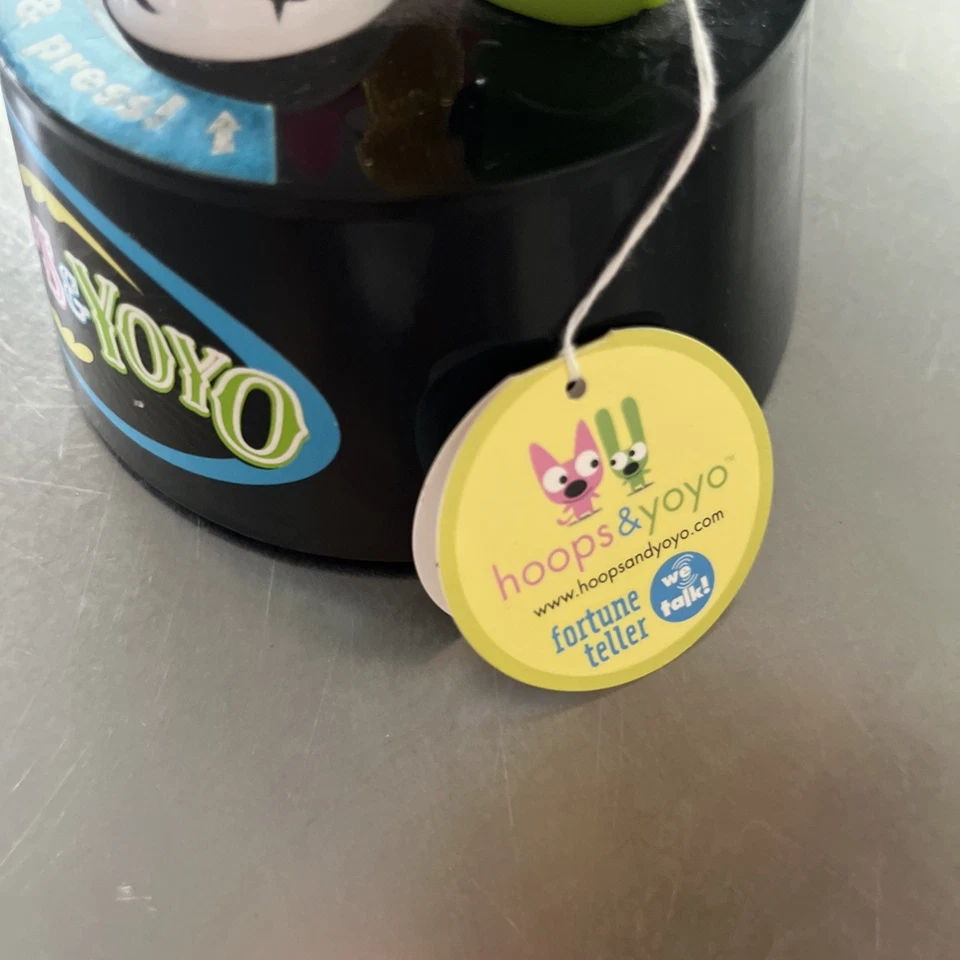 Ask Hoops & YoYo Sello Electrónico Iluminado Hablar Preguntar y Presionar Adivino Foto 2 de 4