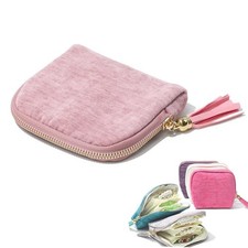 Travel Jewelry Organizer Case, Small Jewelry Pouch Bags with Zipper Tassel,...