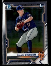 2021 Bowman Draft Calvin Ziegler #BDC-123 Chrome