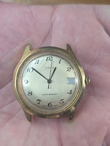 Vintage 1981 Timex Mercury "Classic" Men's Dress Watch WORKING