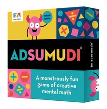 Adsumudi Math Game - The Monstrously Fun, Smart Game for Kids to Practice Mul...