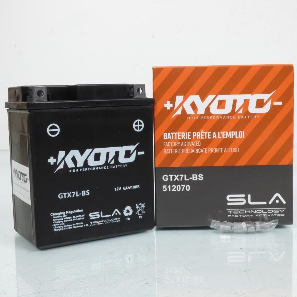 Batterie moto 125 Brixton YTX7L-BS Kyoto pour BX Scrambler 2017