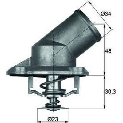 Mahle TI 224 92 Thermostat Kühlmittel Termostat Thermometer Temperaturfühler