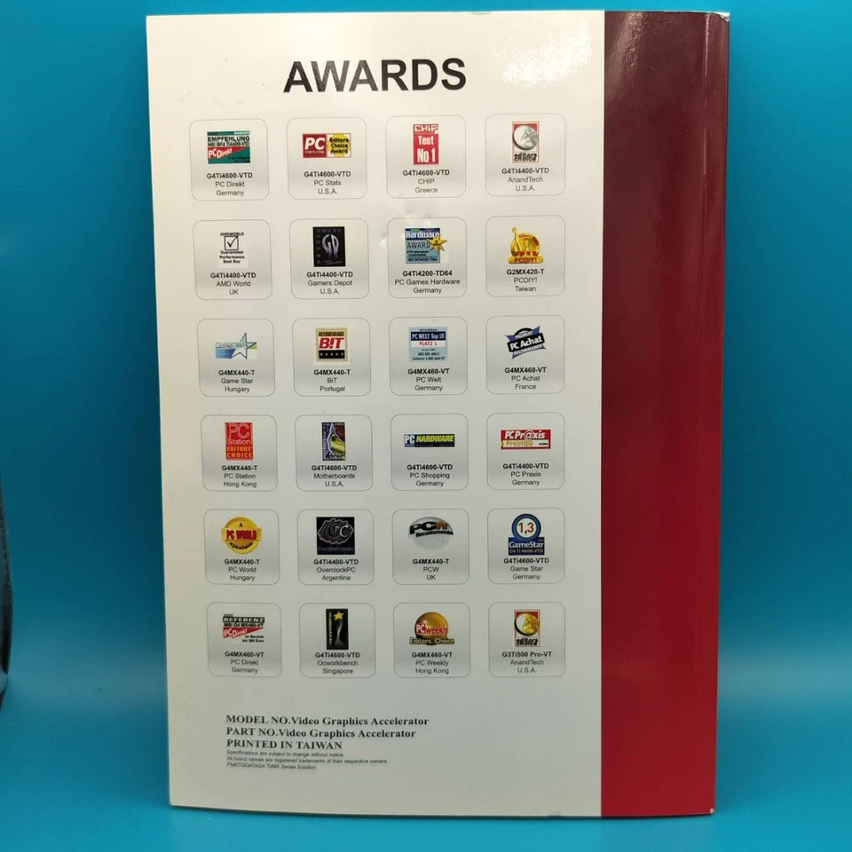 NVIDIA GeForce4 Ti serie MX Guía del usuario Manual Acelerador de gráficos 2002 Foto 2 de 4