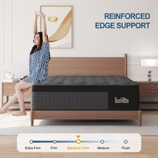Duchess Mattress Queen Double King Single Bed Euro Top Spring Foam Medium Firm — image 3