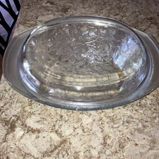PRINCESS HOUSE 3 QT CRYSTAL CASSEROLE DISH W/LID #529