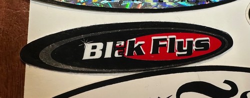 Black Fly Eyewear, VTG 1990s 2000s surf street sticker NOS 13 diferent Stickers - Picture 20 of 23