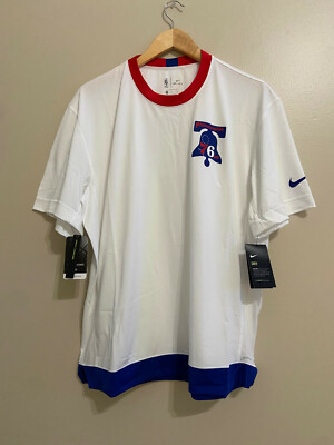 サーブ革命 Nike NBA Philadelphia 76ers Hardwood Classics Warm Up Shirt