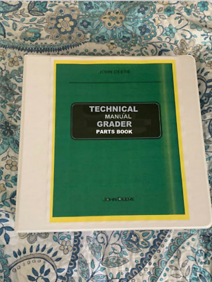 JD Deere 570 570a grader  SERVICE manual technical guide tm1001 printed & binder