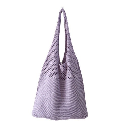 RIVERICH Knitted Tote Bag Women's Shoulder Handbag Medium Size Lightweight - Picture 4 of 14