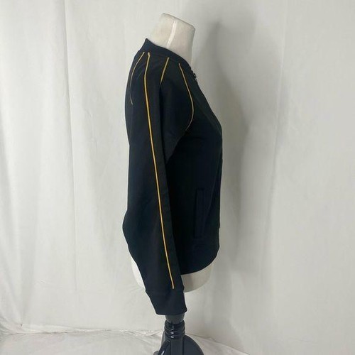 Boy's Medium Track Jacket Hard Rock Cafe Black Full Zip Long Sleeve - Picture 6 of 8