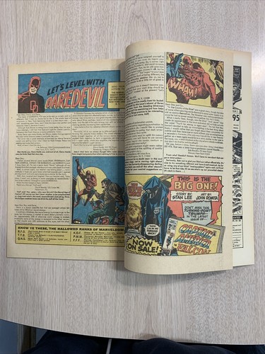 DAREDEVIL 77 NM WEISSE SEITEN 1971 GLÄNZENDE ABDECKUNGEN COLAN ART SPIDER-MAN SUB-MARINER - Bild 10 von 20