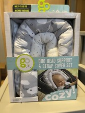 Goldbug 2-in-1 Infant Head Support removable infant insert Clouds NIB