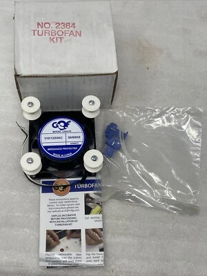 G.Q.F. MANUFACTURING CO. GQF 2364 TurboFan Turbo Fan Kit for Hova-Bator Incubator Upgrade, New